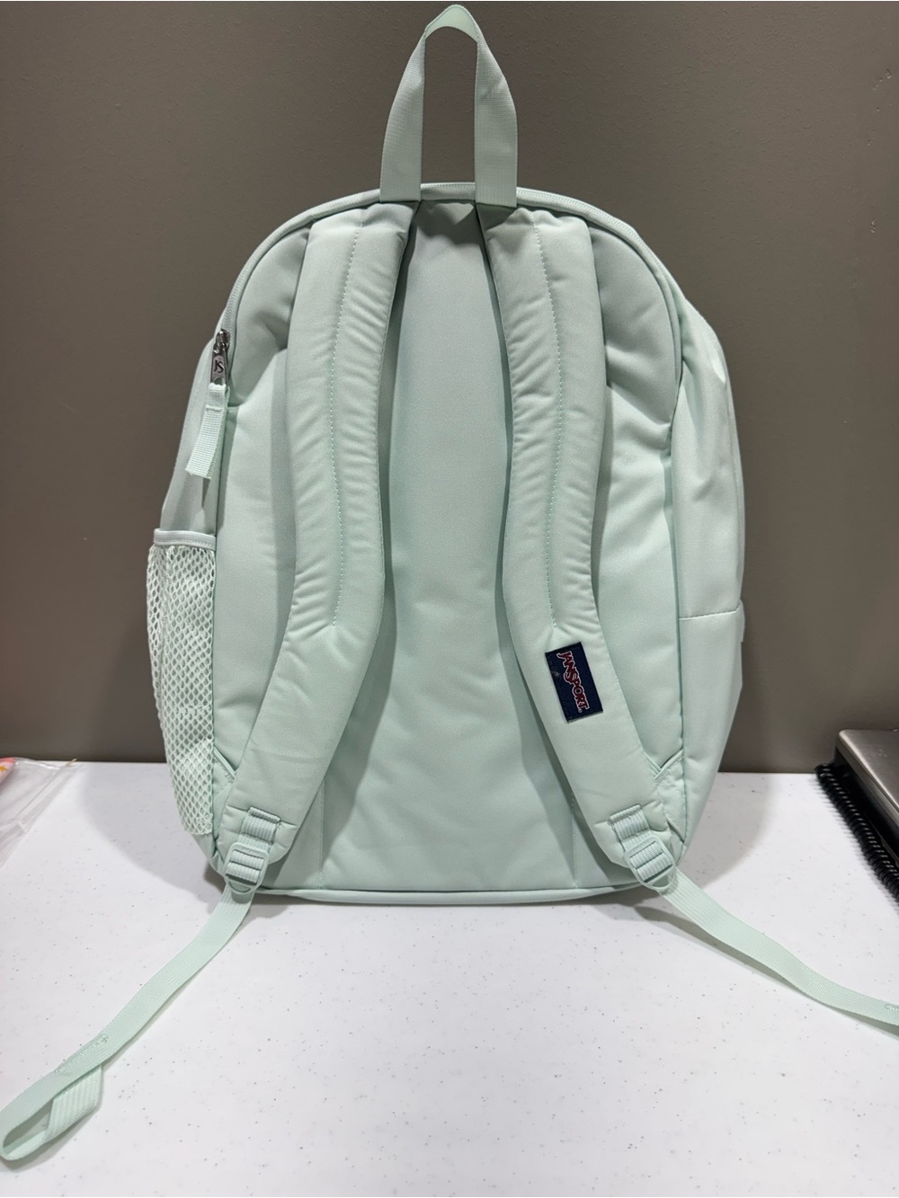 JanSport Mint Green Classic Backpack - Picture 2 of 2